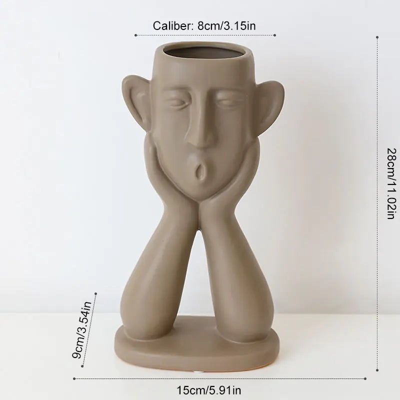 Nordic Sculpture Vase