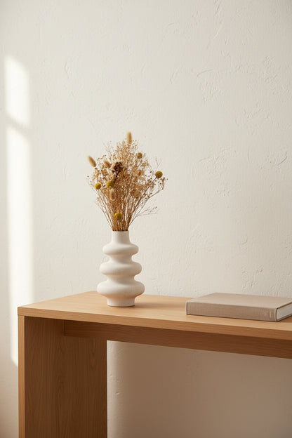 Matte Granular Ceramic Vase