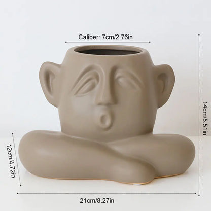 Nordic Sculpture Vase