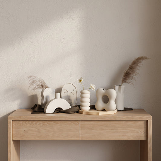 Nordic Organic-Shaped Vase