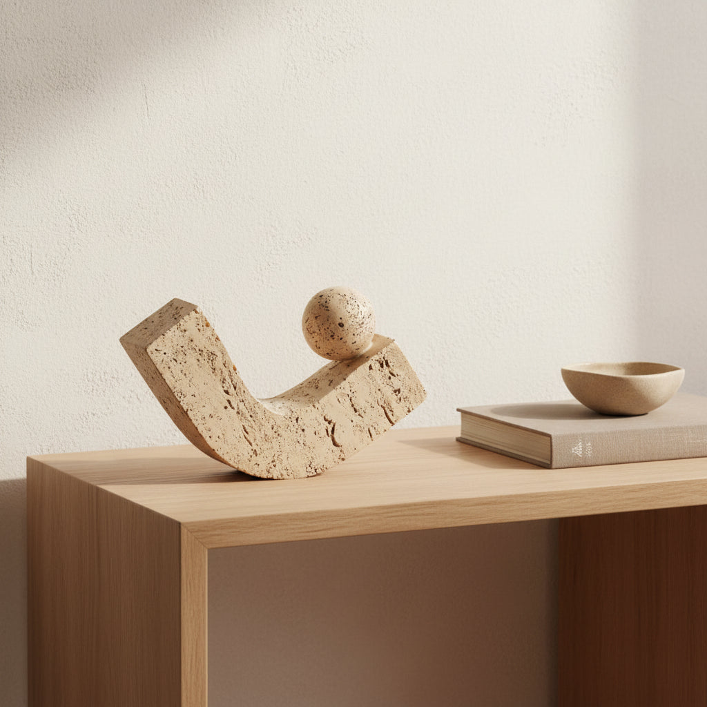 Wabi-Sabi Curve Sculpture