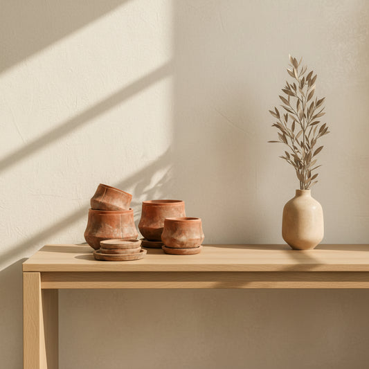 Vintage Terracotta Flower Pot