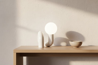 Modern Spiral Bedside Table Lamp - Quirky Whimsical Desk Lamp-6