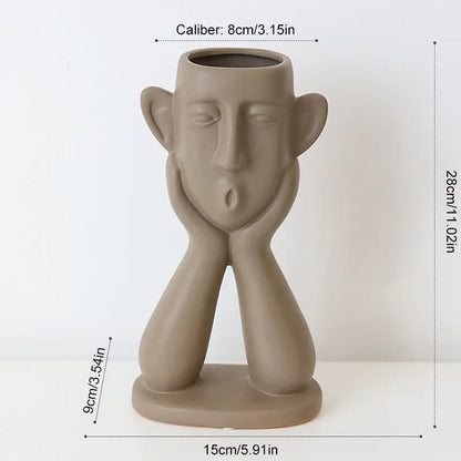 Nordic Sculpture Vase